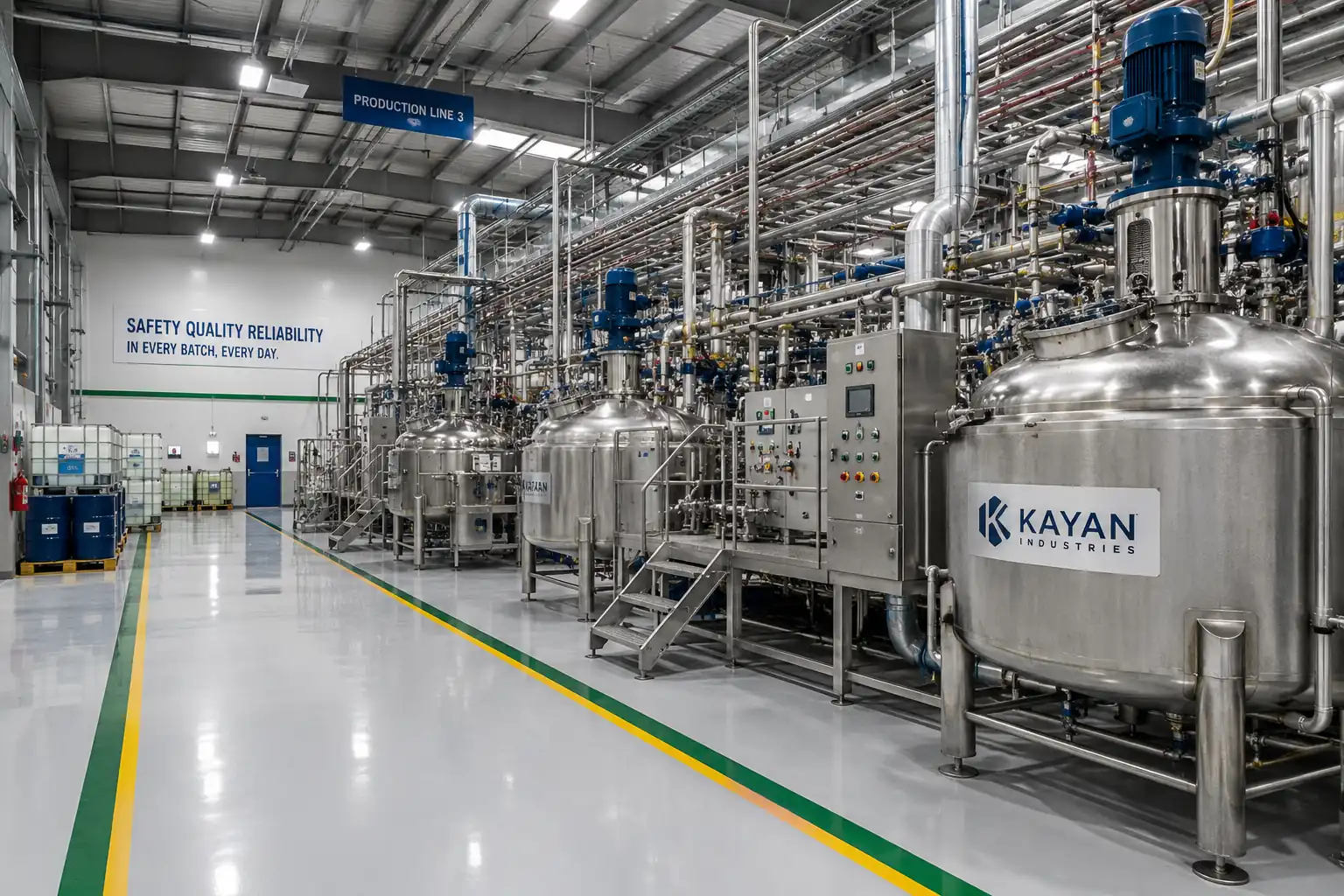 Kayan Industries manufacturing facility production floor
